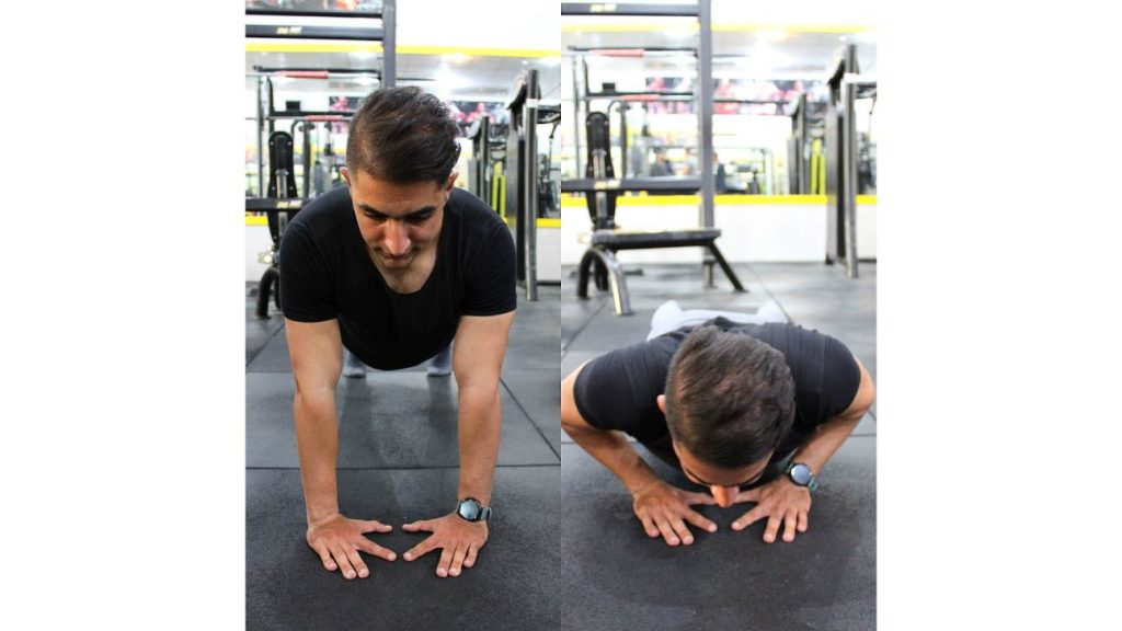 بیشترین تعداد حرکت شنای الماسی بصورت دست جمع در یک دقیقه  diamond push up بیشترین تعداد حرکت شنای الماسی بصورت دست جمع در یک دقیقه  diamond push up